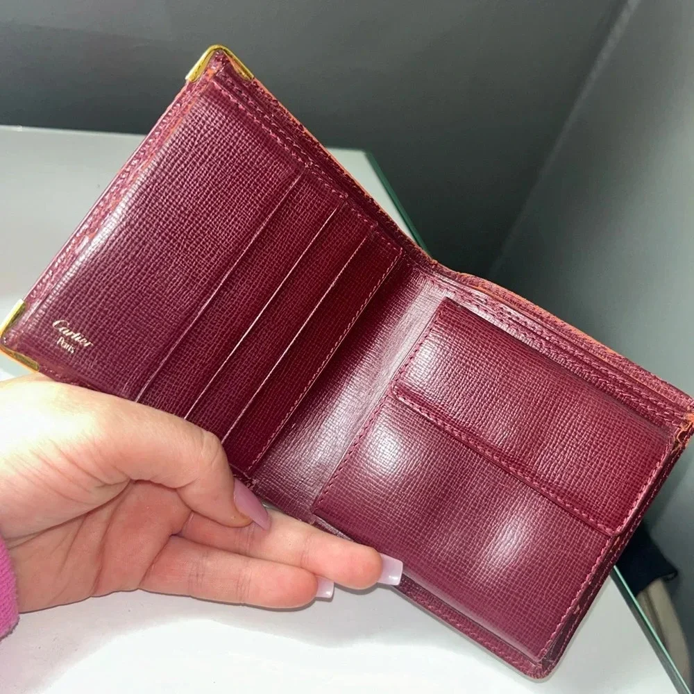 Cartier Signature color bifold wallet